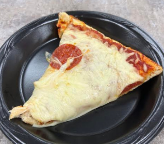 Rochester High School lunch pizza