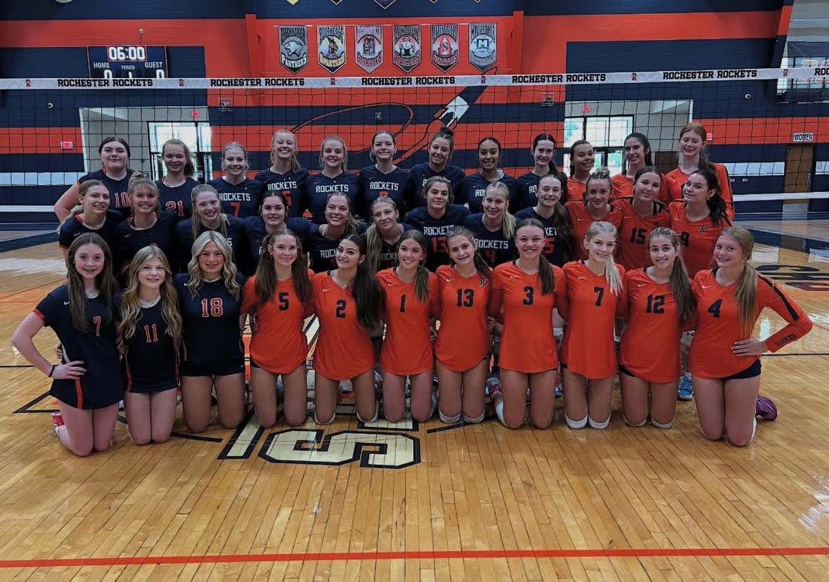 Rochester girls volleyball season